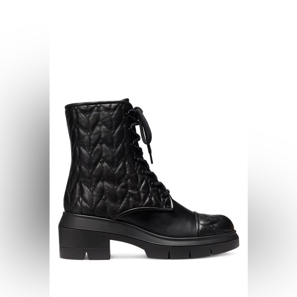 Stuart Weitzman Nisha Quilted Bootie